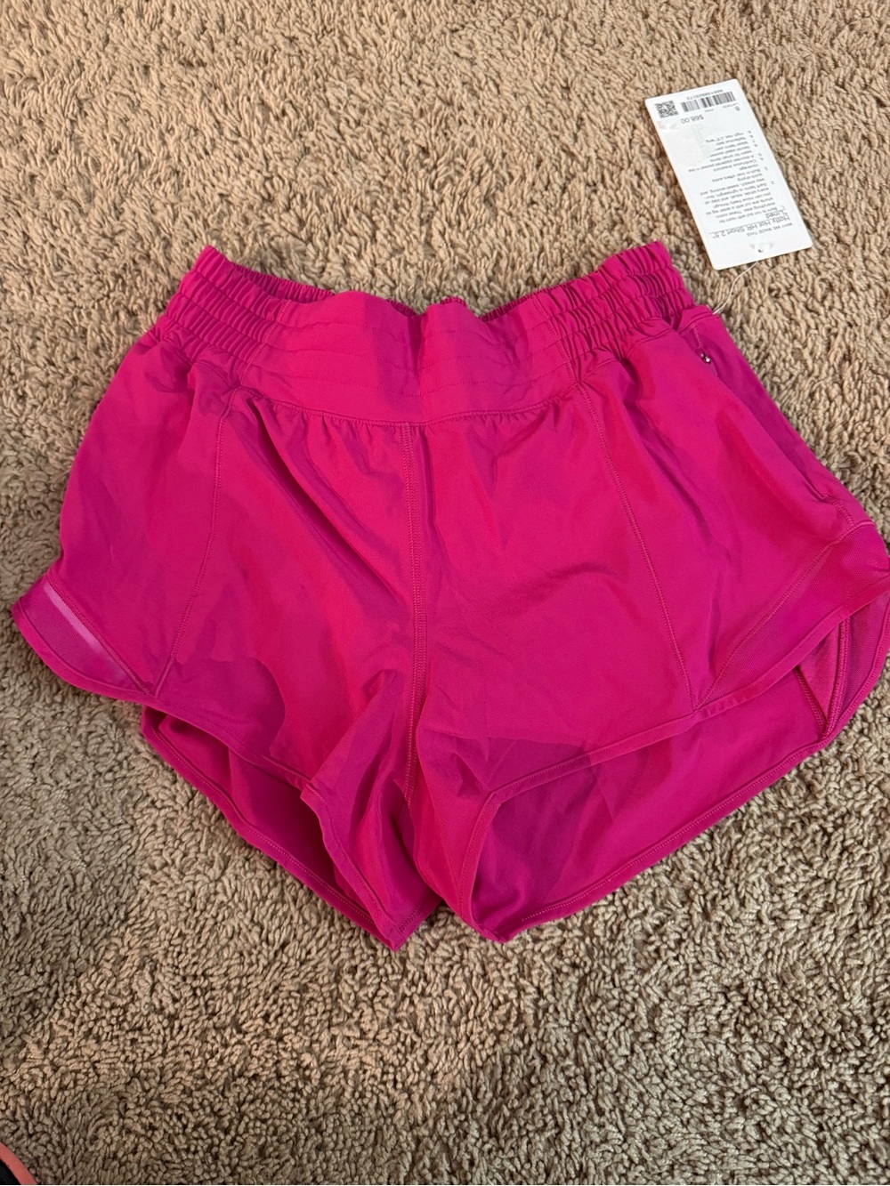 lululemon athletica Bright Pink Women's Athletic Shorts